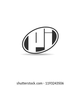 Initial Letter PI Logo Template Design