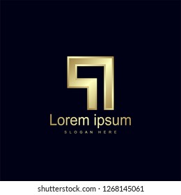 Initial Letter PI Logo Template Vector Design