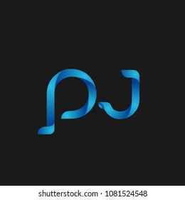 Initial Letter PJ Logo Design