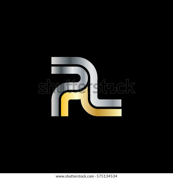 Initial Letter Pl Linked Design Logo Stock Vector (Royalty Free) 575134534