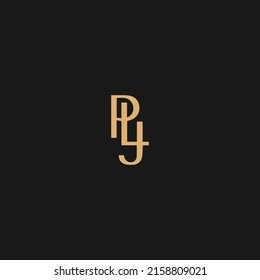 Initial Letter PLJ Logo Design Vector Template. PLJ Letter Logo Design
