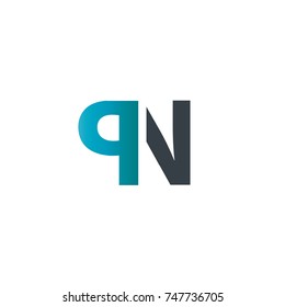 Initial Letter PN Design Logo