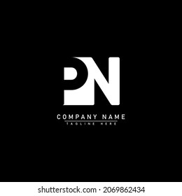 Initial Letter PN Logo - Simple Business Style Logo