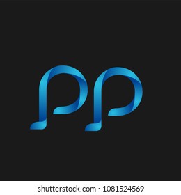 Initial Letter PP Logo Design