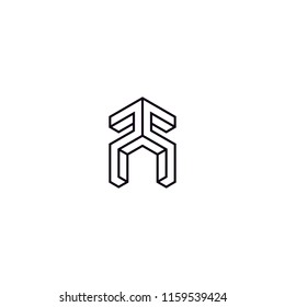 Initial Letter PP Logo Design Inspiration