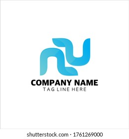 Initial letter PP logo design template