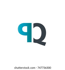 Initial Letter PQ Design Logo