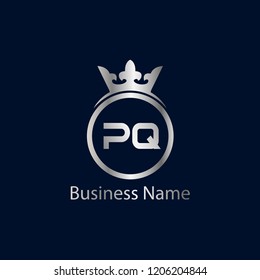 Initial Letter PQ Logo Template Design