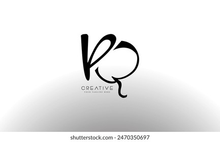 Initial Letter PQ logotype company name monogram design for Company and Business logo.