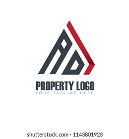 Initial Letter Property Design Logo