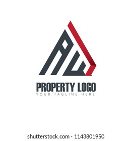 Initial Letter Property Design Logo