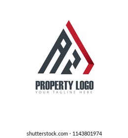 Initial Letter Property Design Logo