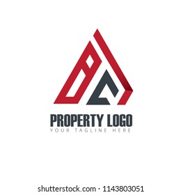 Initial Letter Property Design Logo