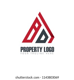 Initial Letter Property Design Logo