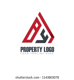 Initial Letter Property Design Logo