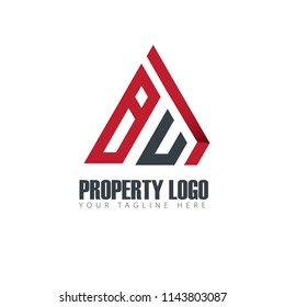 Initial Letter Property Design Logo