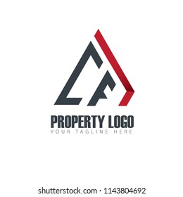 Initial Letter Property Design Logo