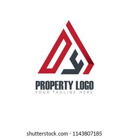 Initial Letter Property Design Logo