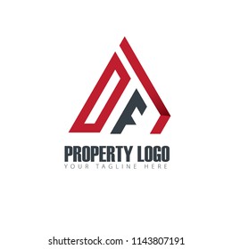 Initial Letter Property Design Logo