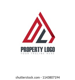 Initial Letter Property Design Logo