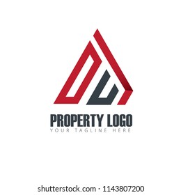 Initial Letter Property Design Logo