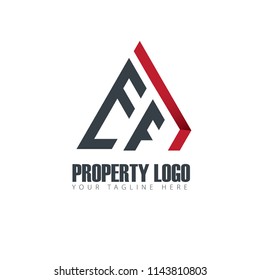 Initial Letter Property Design Logo