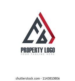 Initial Letter Property Design Logo