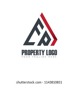 Initial Letter Property Design Logo