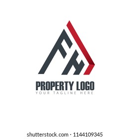 Initial Letter Property Design Logo