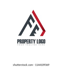 Initial Letter Property Design Logo