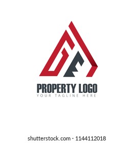 Initial Letter Property Design Logo