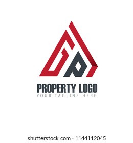 Initial Letter Property Design Logo