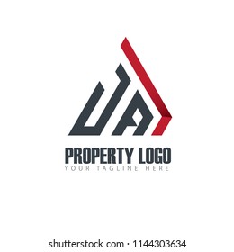 Initial Letter Property Design Logo
