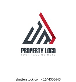 Initial Letter Property Design Logo