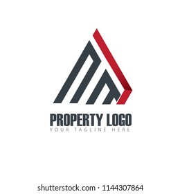 Initial Letter Property Design Logo