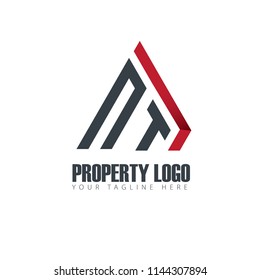 Initial Letter Property Design Logo