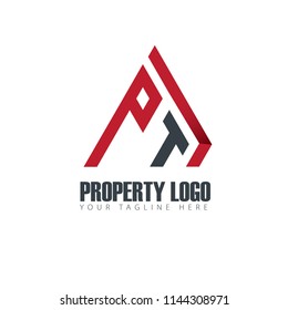 Initial Letter Property Design Logo