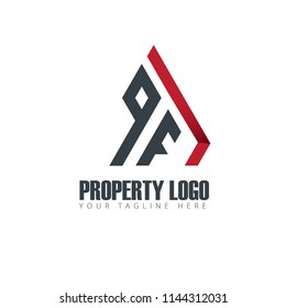 Initial Letter Property Design Logo