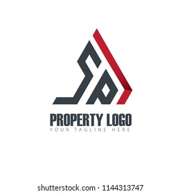 Initial Letter Property Design Logo
