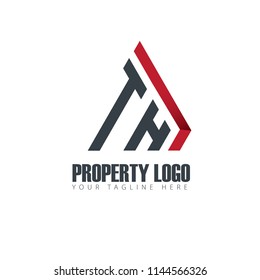 Initial Letter Property Design Logo