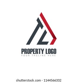 Initial Letter Property Design Logo
