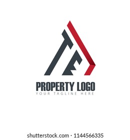 Initial Letter Property Design Logo