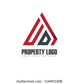 Initial Letter Property Design Logo