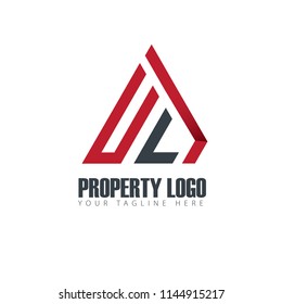 Initial Letter Property Design Logo