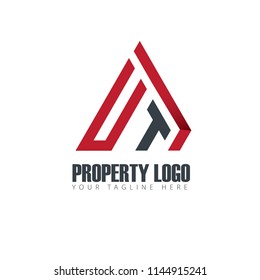 Initial Letter Property Design Logo