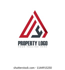 Initial Letter Property Design Logo