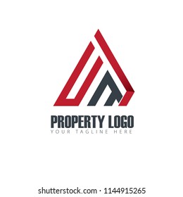 Initial Letter Property Design Logo