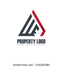 Initial Letter Property Design Logo