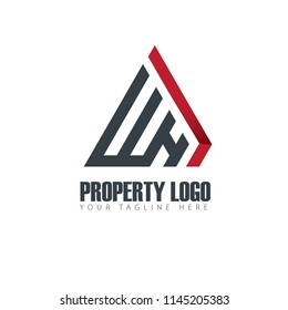 Initial Letter Property Design Logo