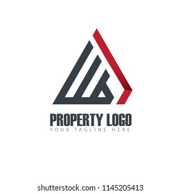 Initial Letter Property Design Logo